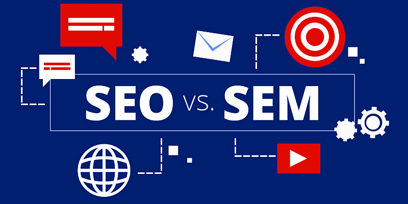 تفاوت SEM و SEO چیست؟