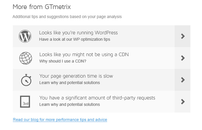 More from GTmetrix در جی تی متریکس