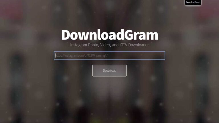 استفاده از سایت دانلودگرام یا DownloadGram